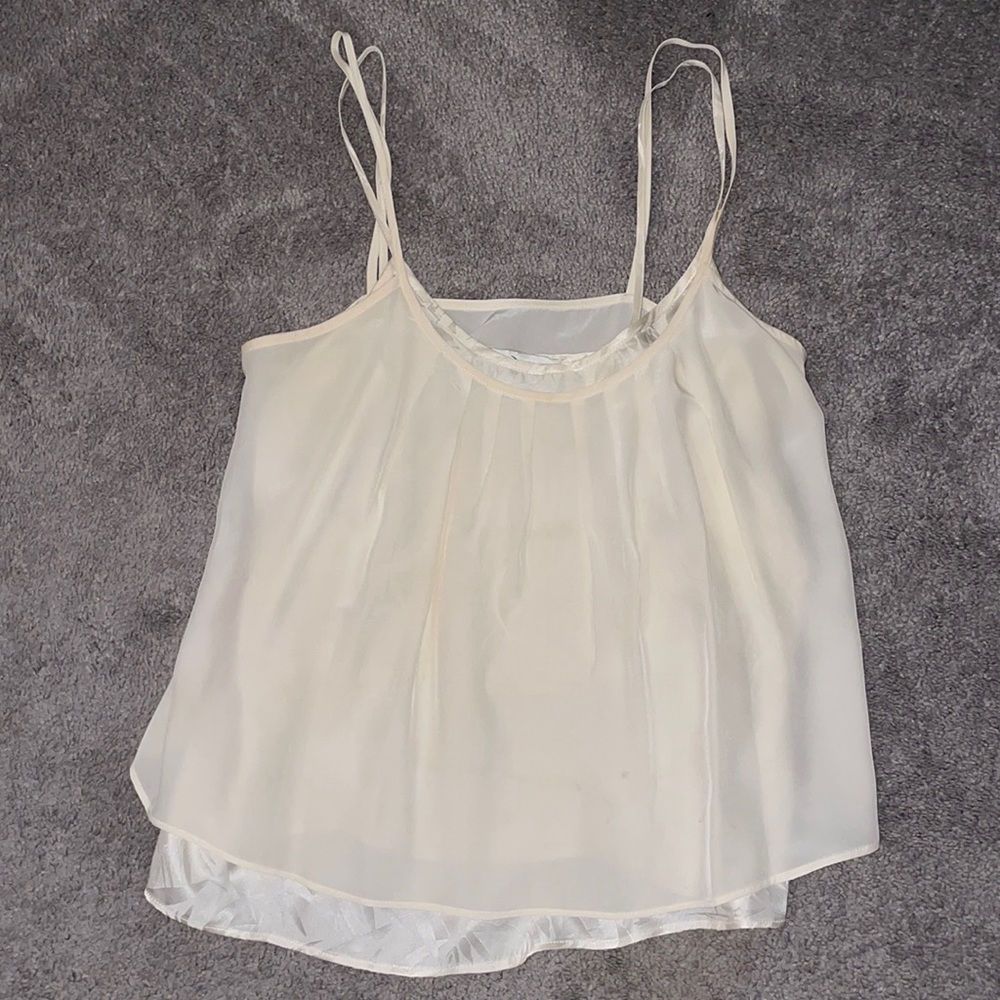 Rory Beca size s. Silk casual string straps. Beautiful top with a pair of jeans